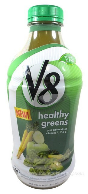 V8 Healthy Greens
 REVIEW V8 Healthy Greens Veggie Blends The Impulsive Buy