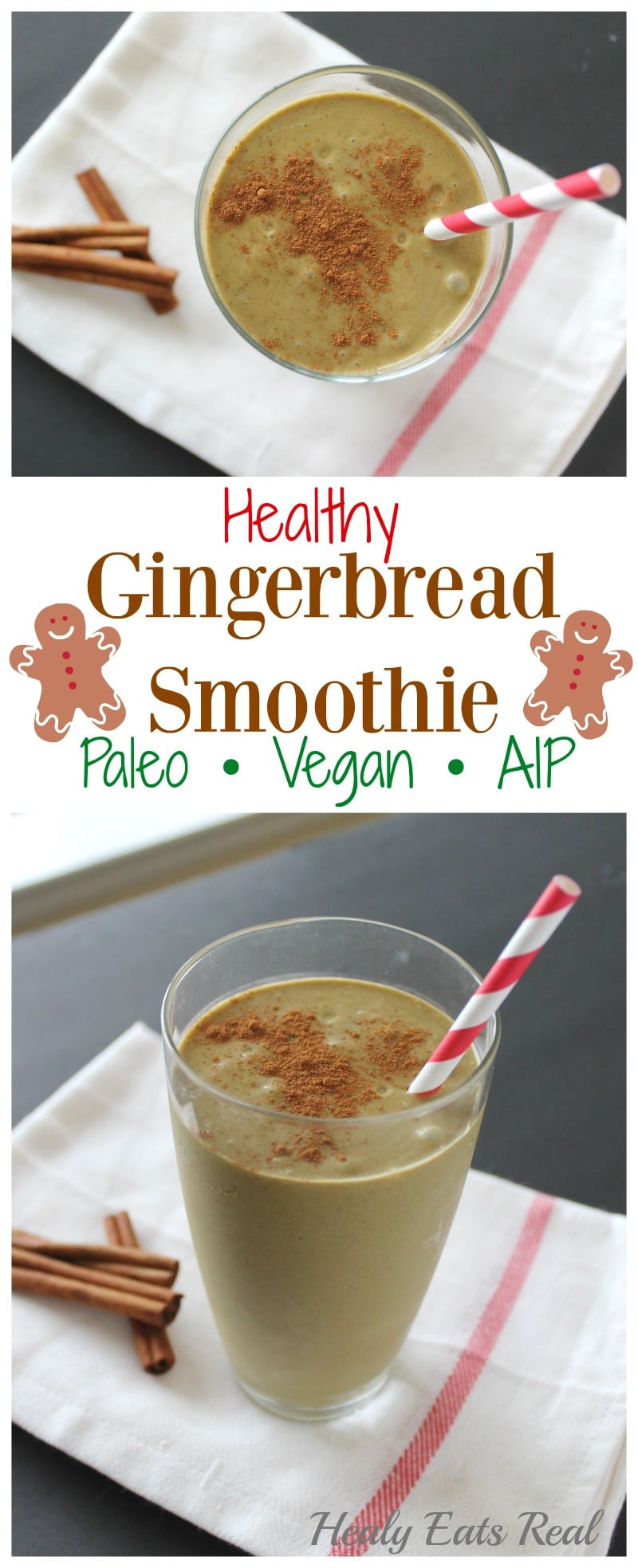 Vegan Aip Recipes
 Gingerbread Smoothie Recipe Paleo AIP Vegan Healy