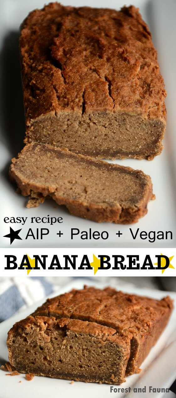 Vegan Aip Recipes
 AIP Paleo Banana Bread Vegan