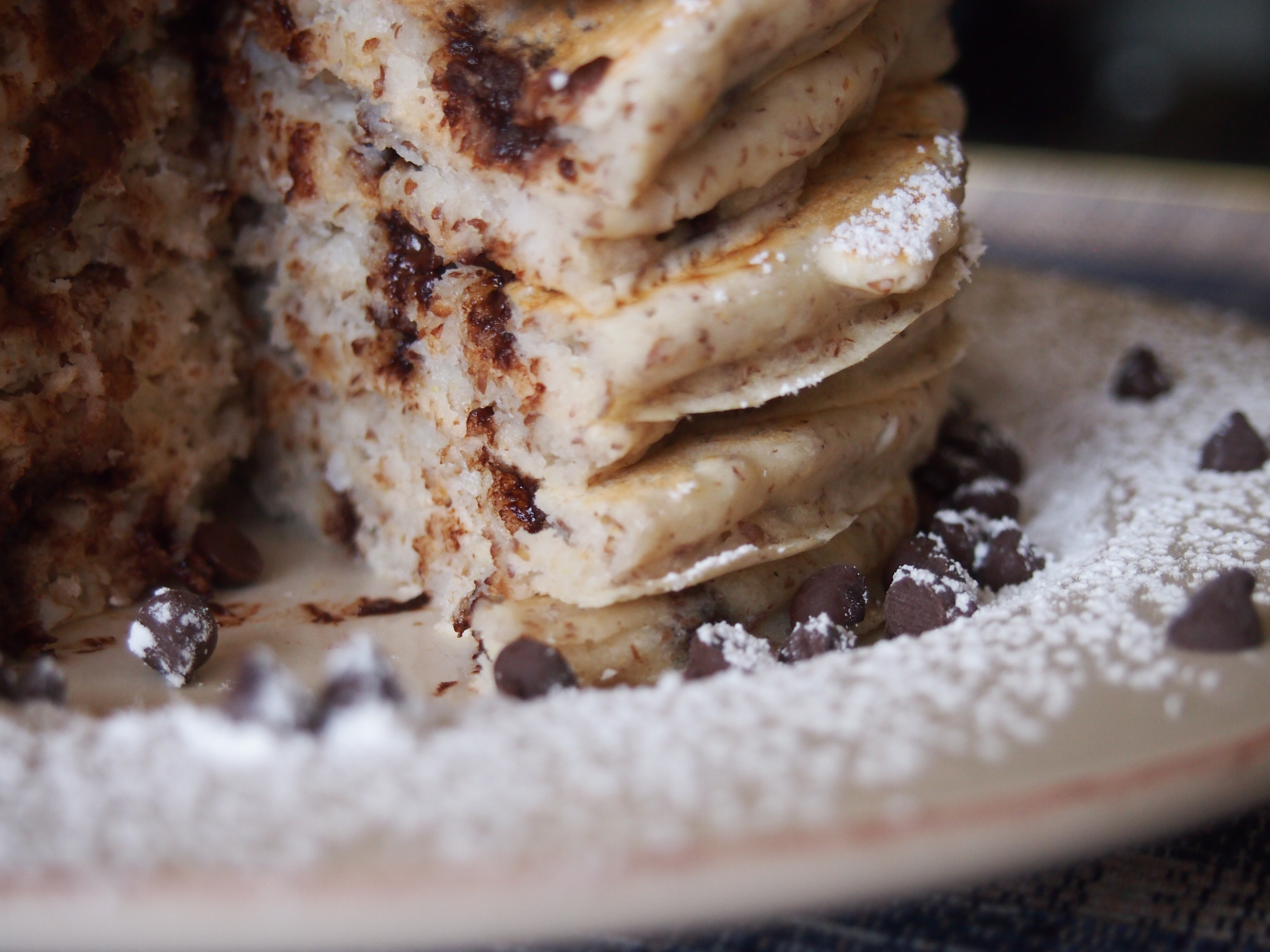 Vegan Almond Flour Pancakes
 In The Kitchen ‘Almond Joy’ Vegan Pancakes