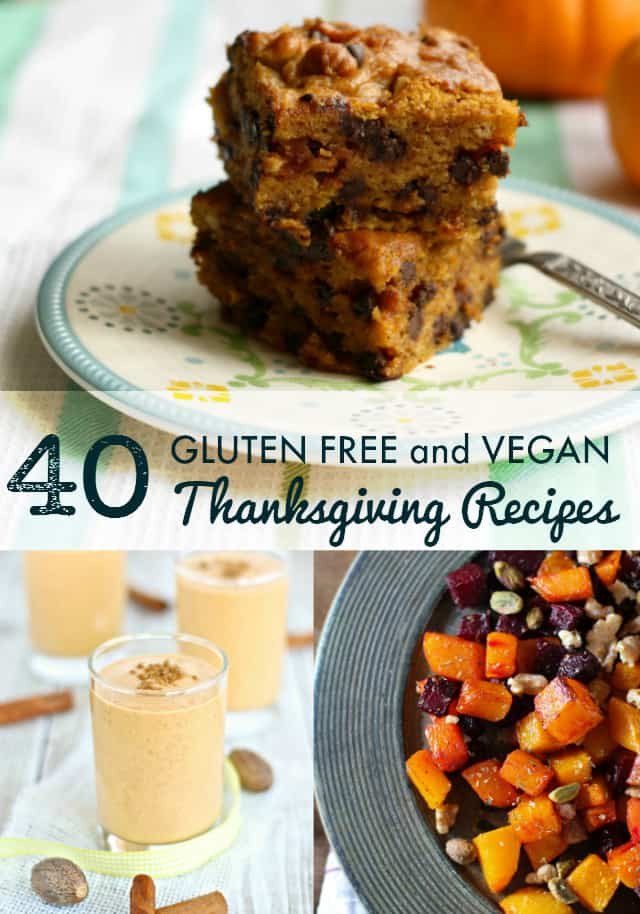 Vegan And Gluten Free Recipes
 40 Vegan and Gluten Free Thanksgiving Recipes The