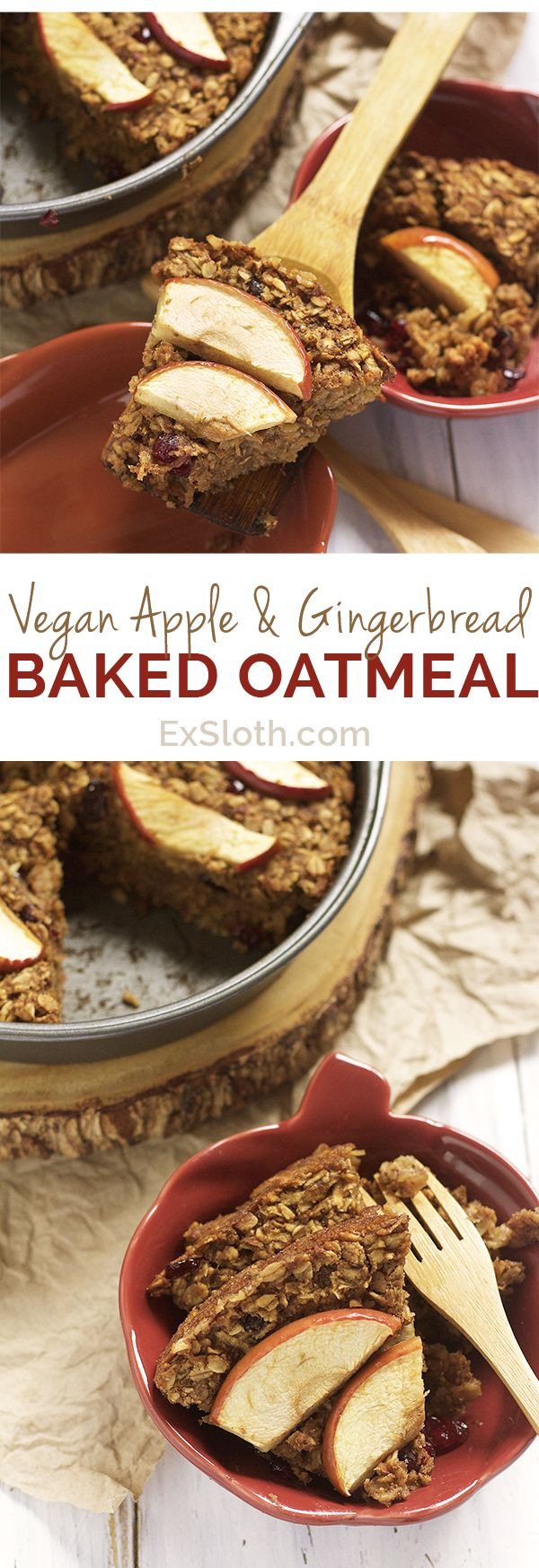 Vegan Baked Oatmeal Recipes
 Vegan Gingerbread Baked Oatmeal Recipe