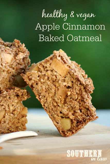Vegan Baked Oatmeal Recipes
 Southern In Law Recipe Vegan Apple Cinnamon Baked Oatmeal