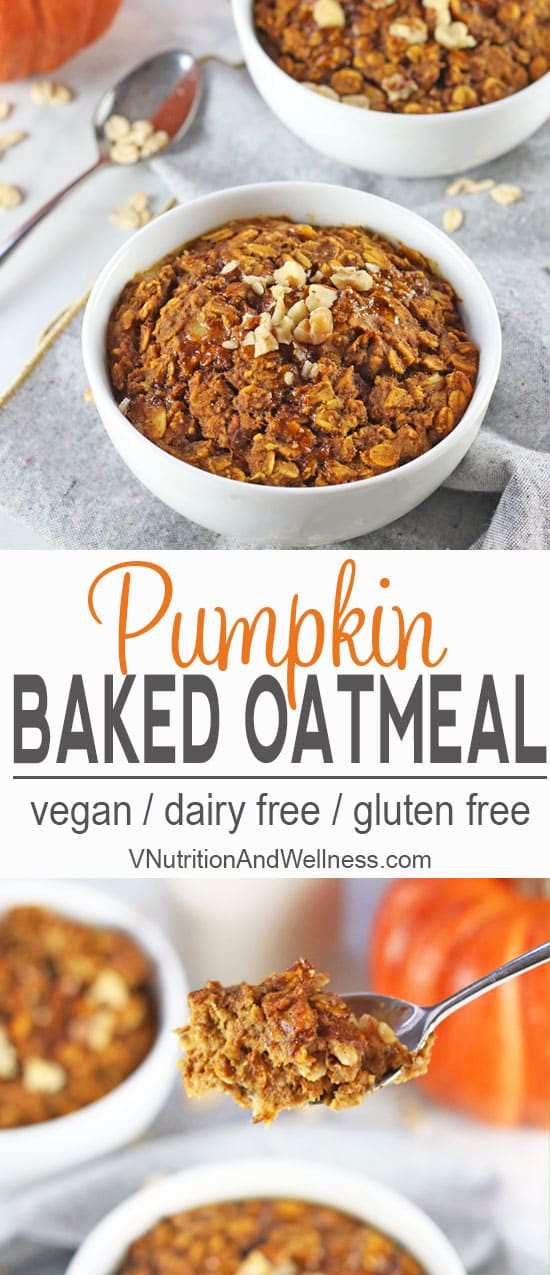 Vegan Baked Oatmeal Recipes
 Vegan Baked Pumpkin Oatmeal