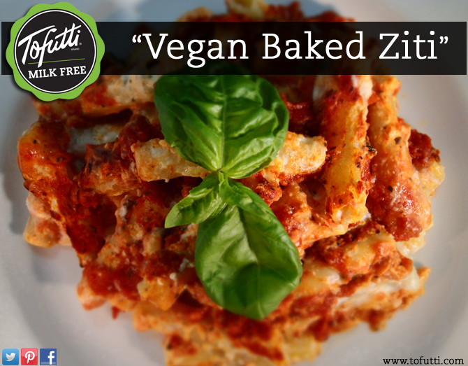 Vegan Baked Ziti Recipes
 Vegan Baked Ziti Tofutti