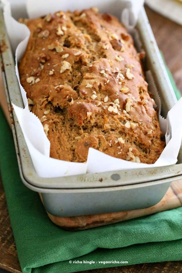 Vegan Banana Bread Calories
 e Bowl Vegan Banana Apple Bread Vegan Richa