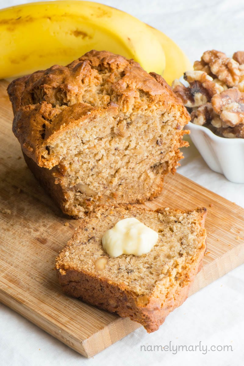 Vegan Banana Bread Recipes
 Vegan Banana Nut Bread Recipe Namely Marly