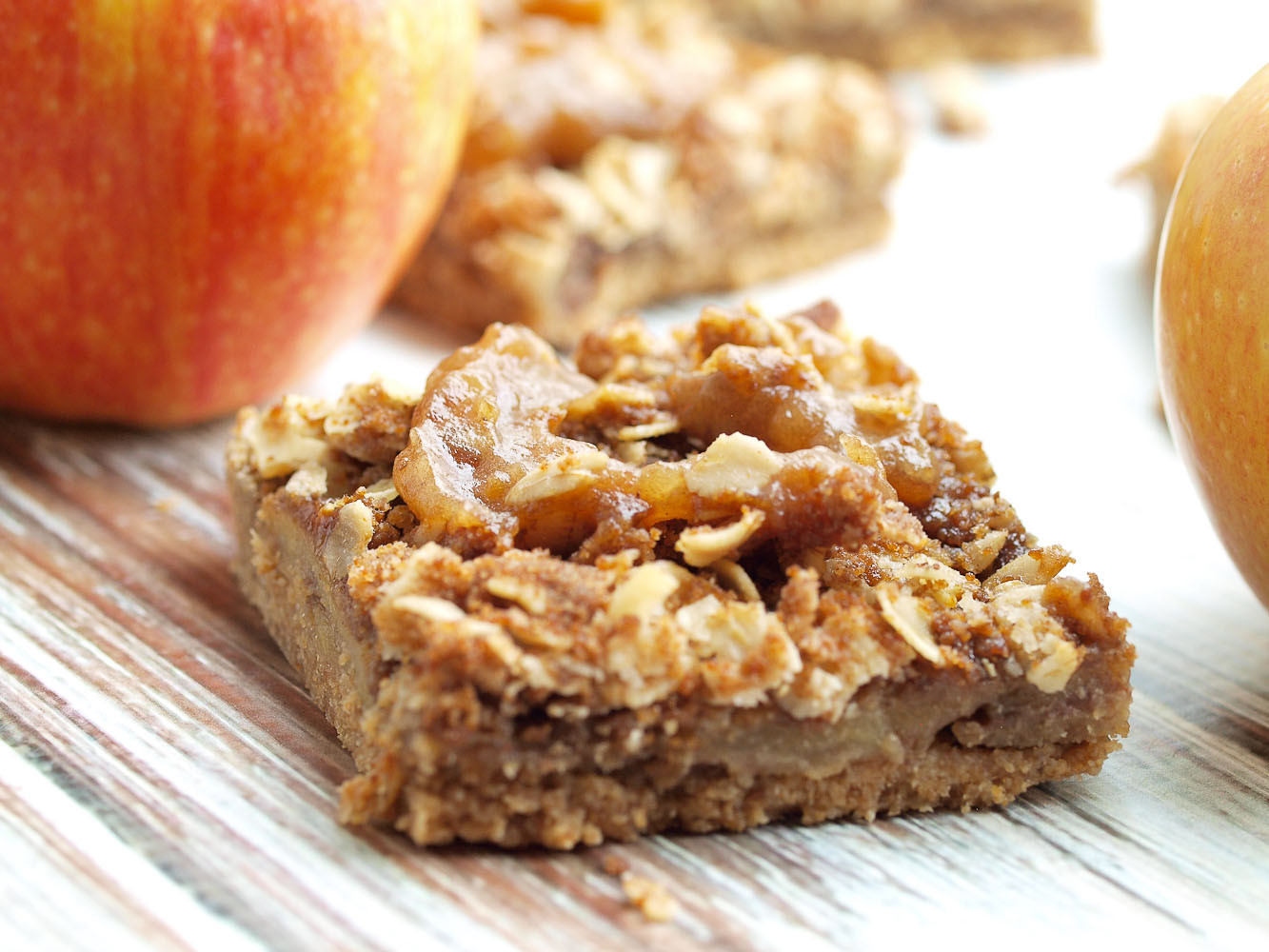 Vegan Bars Recipes
 Vegan Salted Caramel Apple Pie Bars Happy Healthy Mama