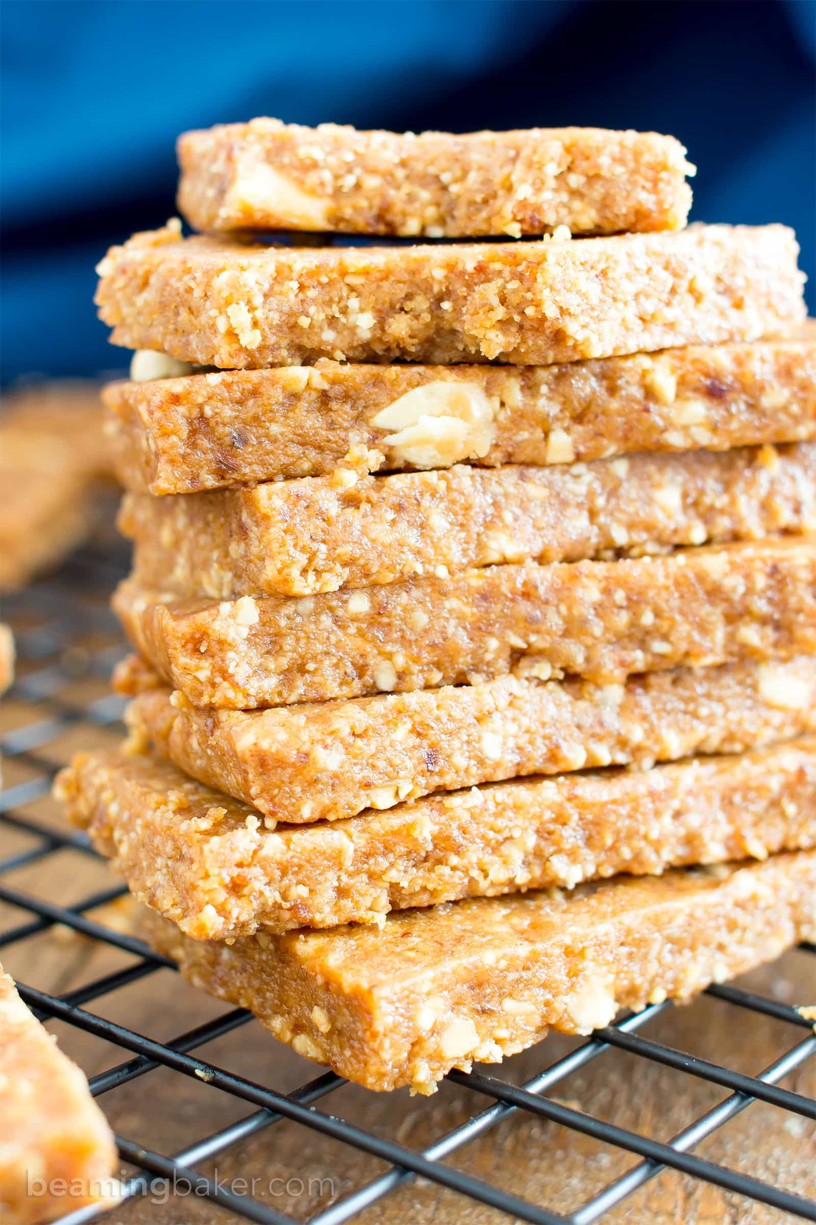 Vegan Bars Recipes
 4 Ingre nt No Bake Peanut Butter Cookie Energy Bars