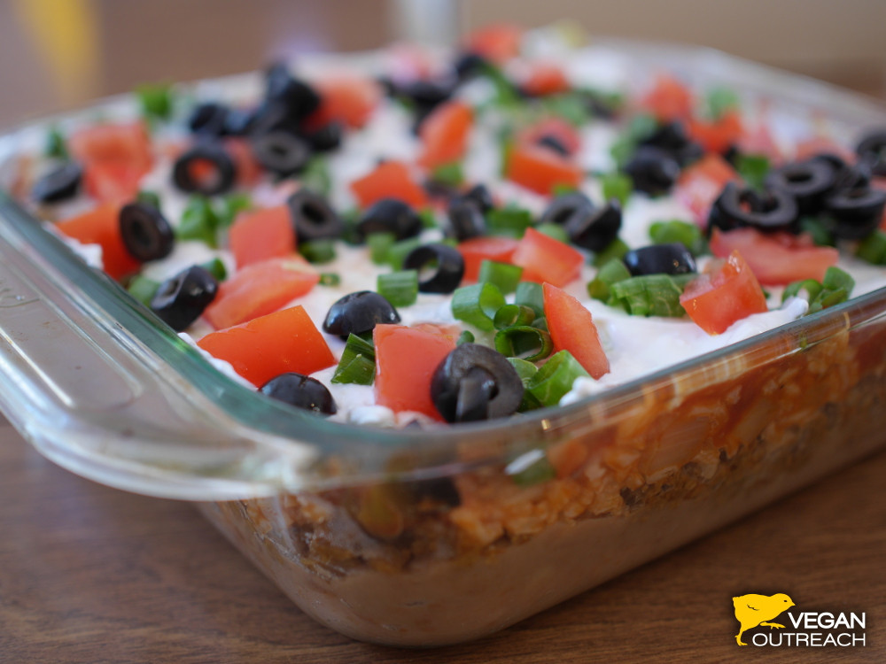 Vegan Bean Dip Recipes
 7 Layer Bean Dip