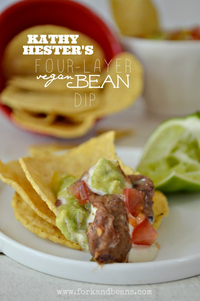 Vegan Bean Dip Recipes
 The Great Vegan Bean Book s Four Layer Bean Dip Fork and