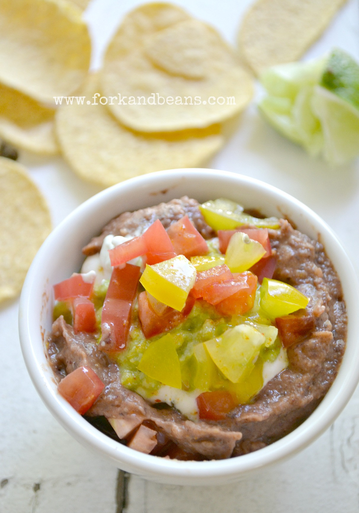 Vegan Bean Dip Recipes
 The Great Vegan Bean Book s Four Layer Bean Dip Fork and