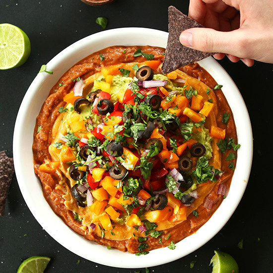 Vegan Bean Dip Recipes
 Vegan Mexican Layer Dip
