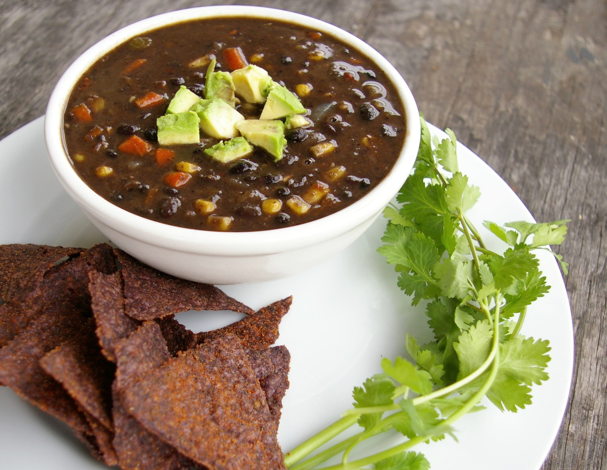 Vegan Bean Soups Recipes
 ve arian black bean soup from scratch