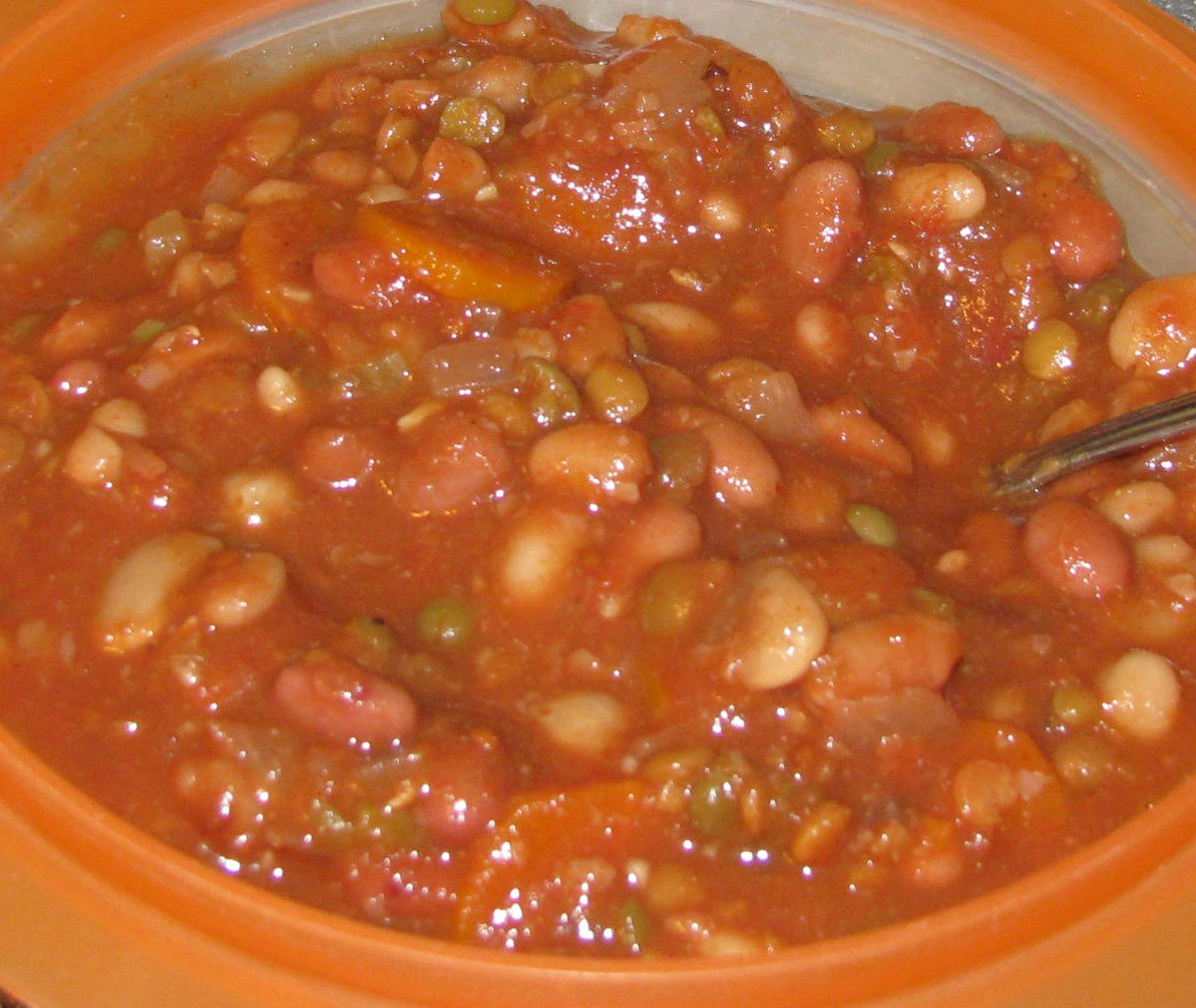 Vegan Bean Soups Recipes
 Vegan Slow Cooker 15 Bean Soup My DairyFree GlutenFree Life
