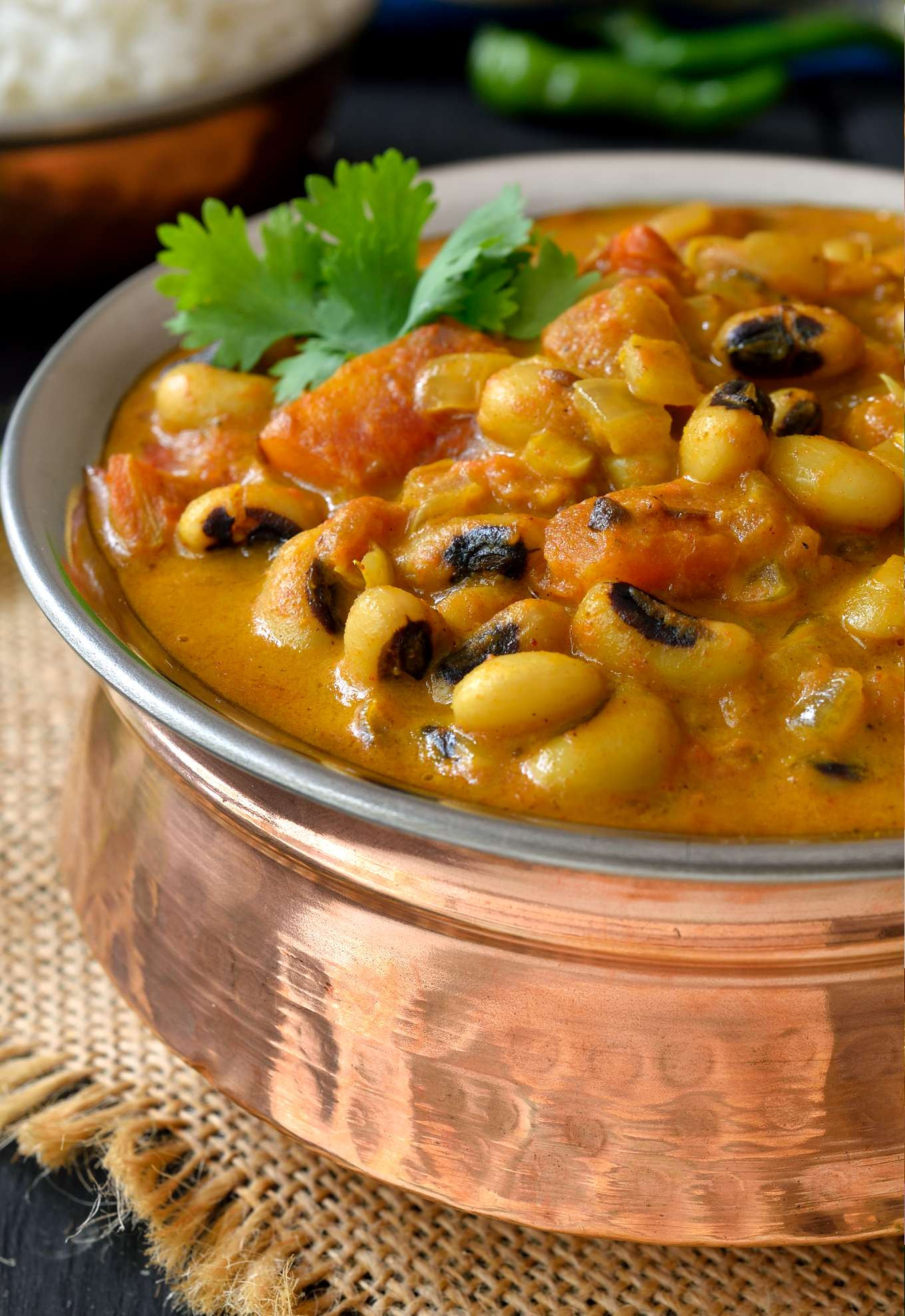 Vegan Black Eyed Pea Recipes
 Curried Ve arian Black Eyed Peas Recipe