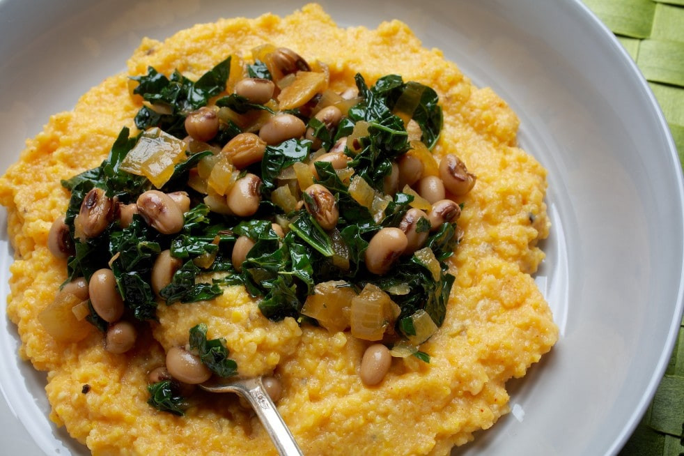 Vegan Black Eyed Pea Recipes
 Kale and Black Eyed Peas With Smoky Grits The Washington