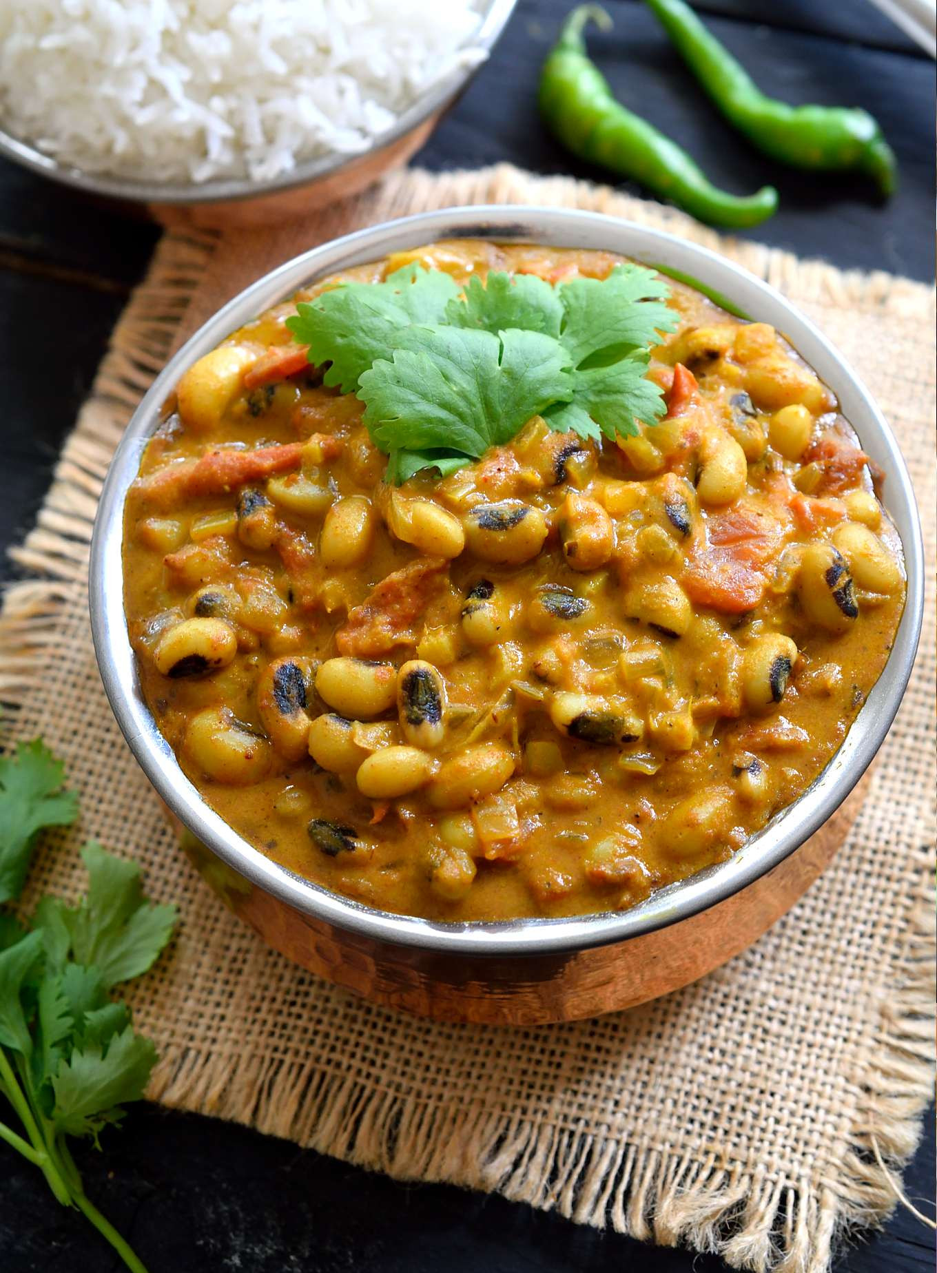 Vegan Black Eyed Pea Recipes
 Curried Ve arian Black Eyed Peas Recipe