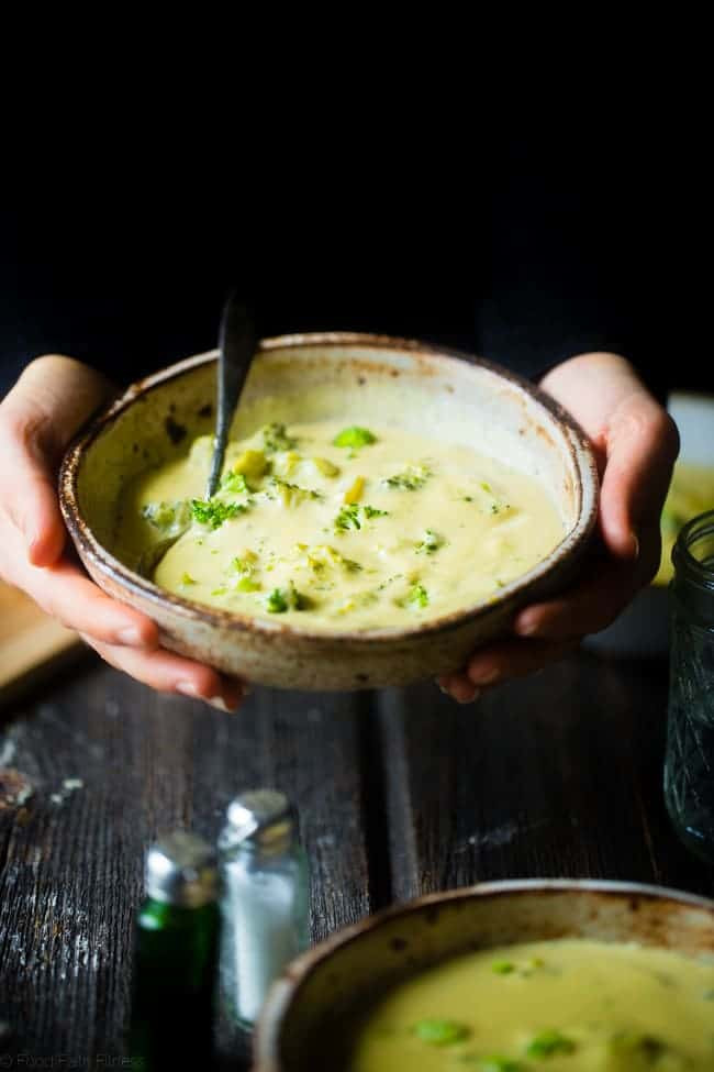 Vegan Broccoli Cheese Soup
 Vegan Broccoli Cheese Soup