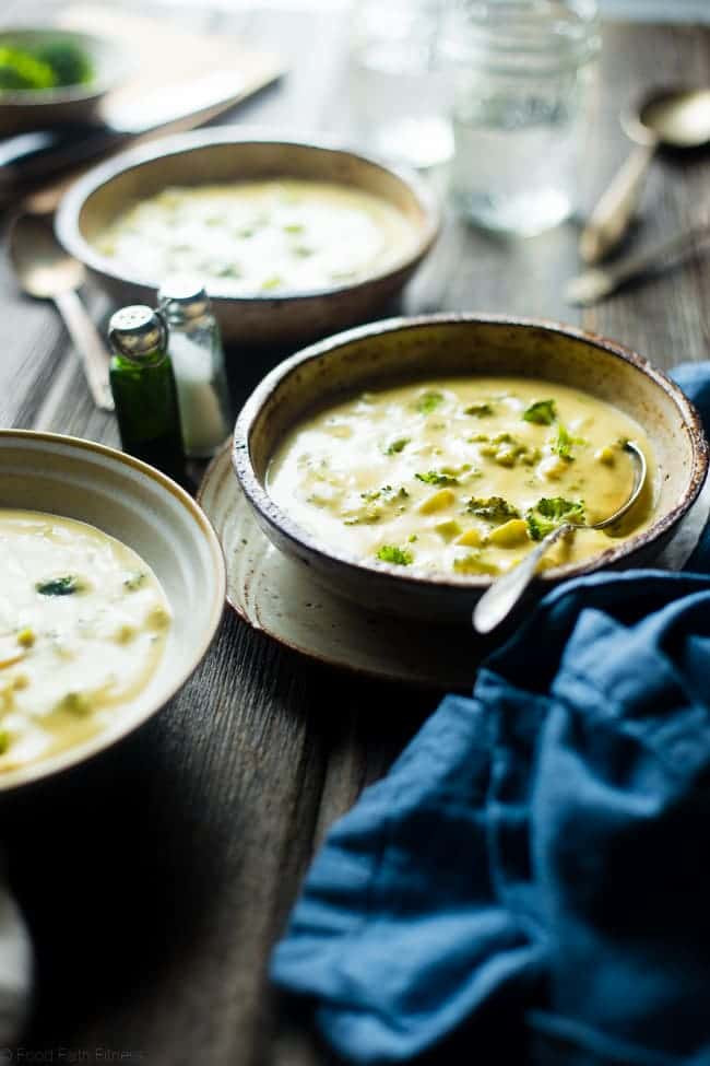 Vegan Broccoli Cheese Soup
 Vegan Broccoli Cheese Soup