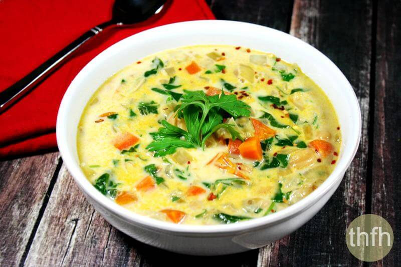 Vegan Broth Recipes
 Creamy Vegan Ve able Minestrone Soup