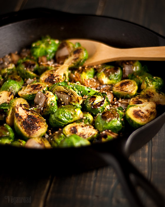 Vegan Brussel Sprouts Recipes
 Caramelized Brussels Sprouts The Vegan Road