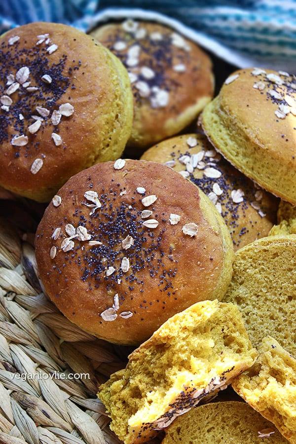 Vegan Bun Recipes
 Homemade Burger Buns with Turmeric and Coconut