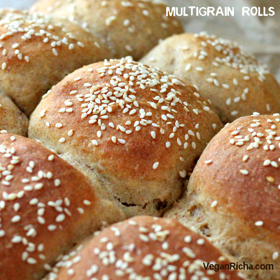 Vegan Bun Recipes
 Multigrain Buns Rolls with Spelt Rye Kamut Sorghum Barley