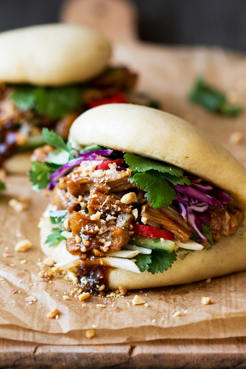 Vegan Bun Recipes
 Vegan bao buns with pulled jackfruit Lazy Cat Kitchen