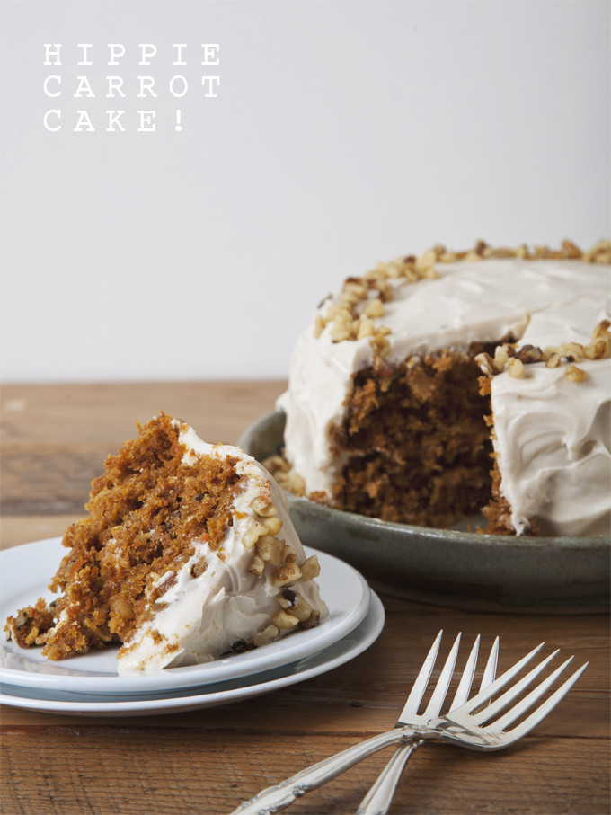 Vegan Cake Recipe Easy
 Hippie Vegan Carrot Cake with Cream Cheese Icing