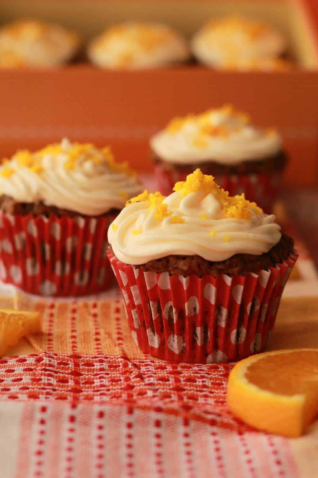 Vegan Carrot Cupcakes
 Vegan Carrot Cake Cupcakes Orange and Walnut Loving It