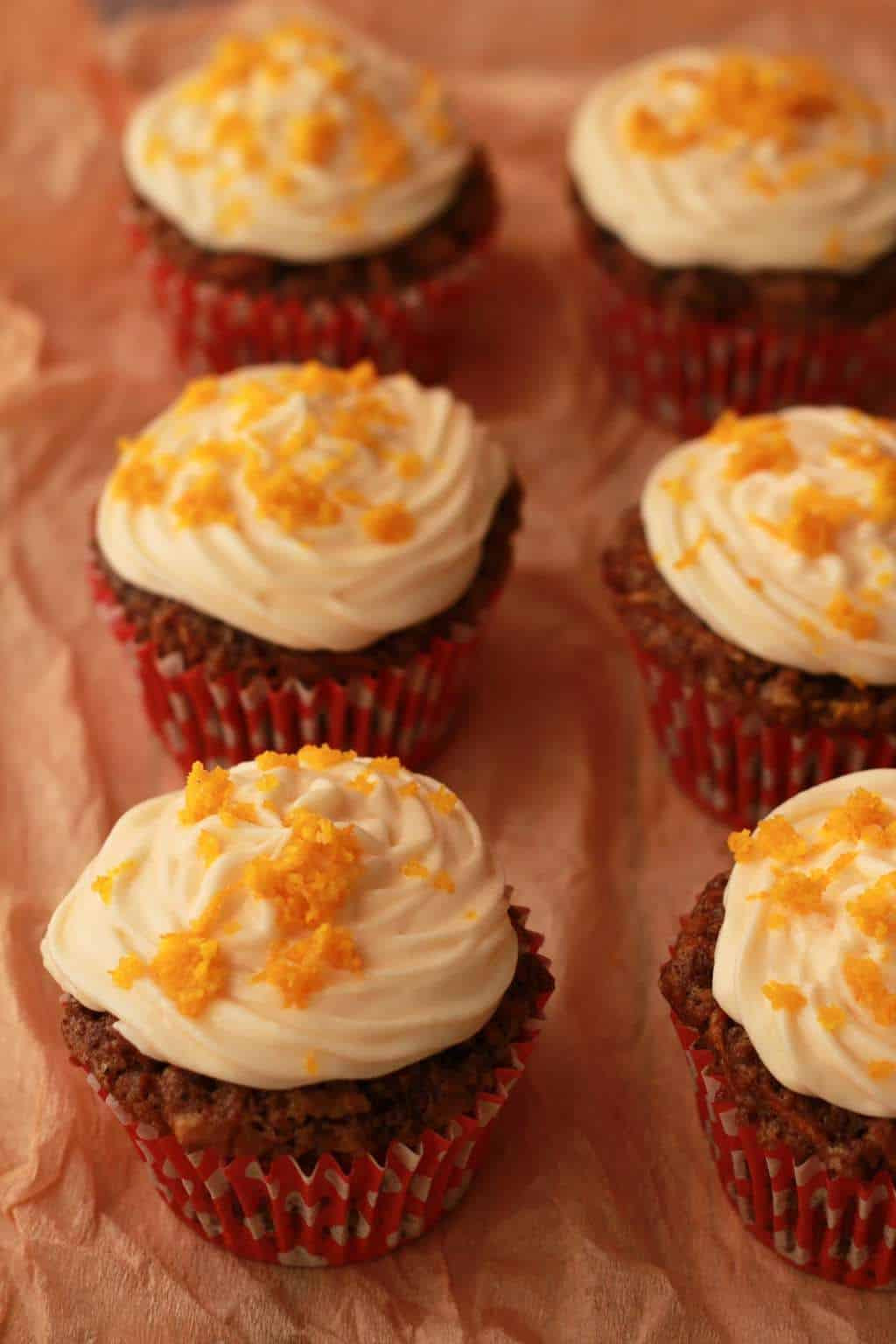 Vegan Carrot Cupcakes
 Vegan Carrot Cake Cupcakes Orange and Walnut Loving It