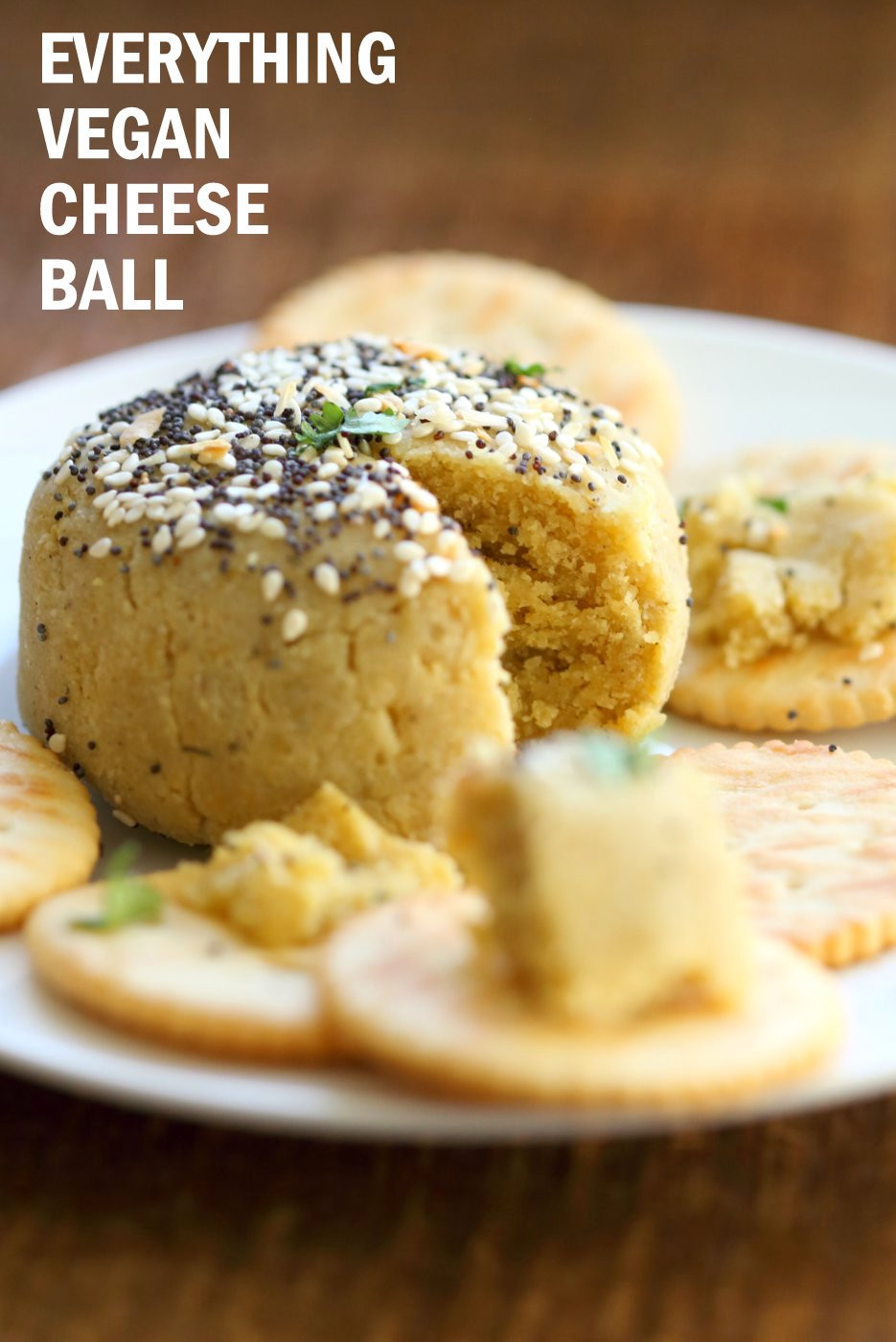 Vegan Cheese Ball Recipes
 Everything Bagel Vegan Cheese Ball 10 Minute