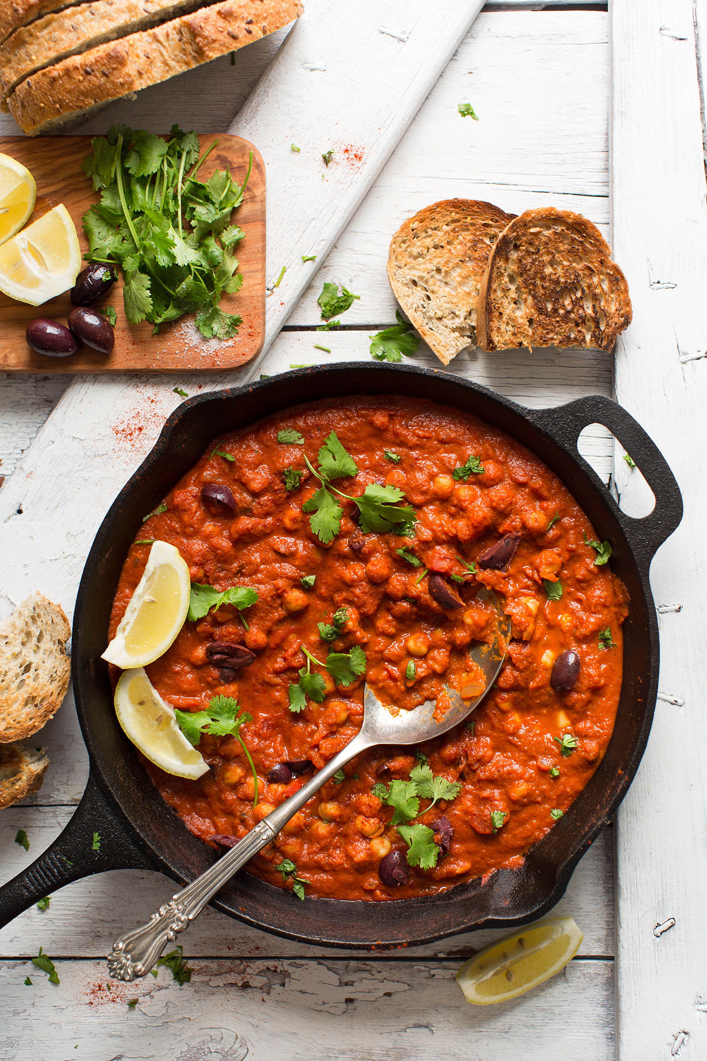 Vegan Chef Recipes
 1 Pot Chickpea Shakshuka