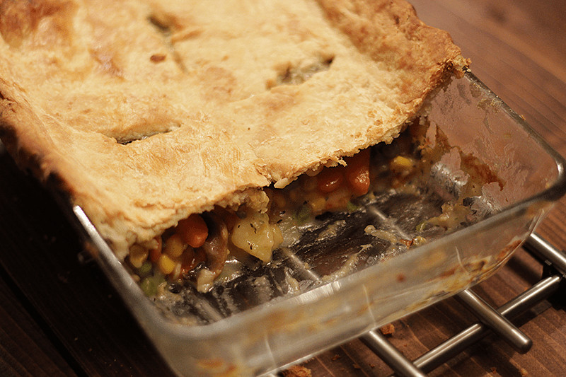 Vegan Chicken Pot Pie
 Vegan Chicken Pot Pie voor een heerlijk wintergerecht