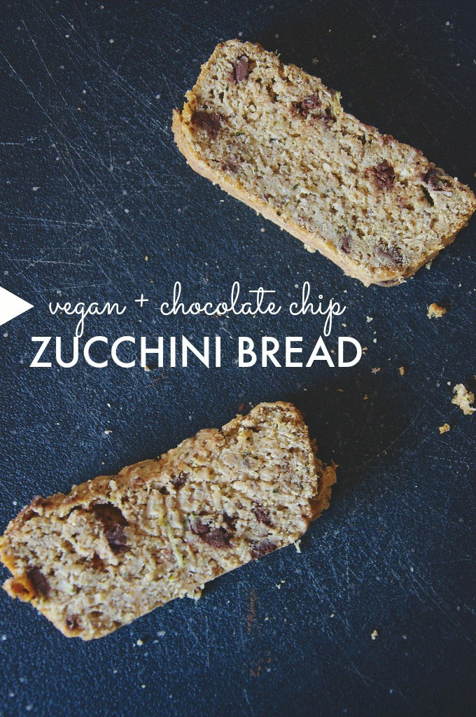 Vegan Chocolate Chip Zucchini Bread
 neverhomemaker Chocolate Chip Zucchini Bread Vegan