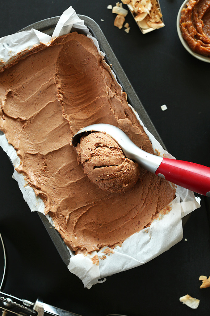 Vegan Chocolate Ice Cream Recipes
 No Churn Chocolate Ice Cream