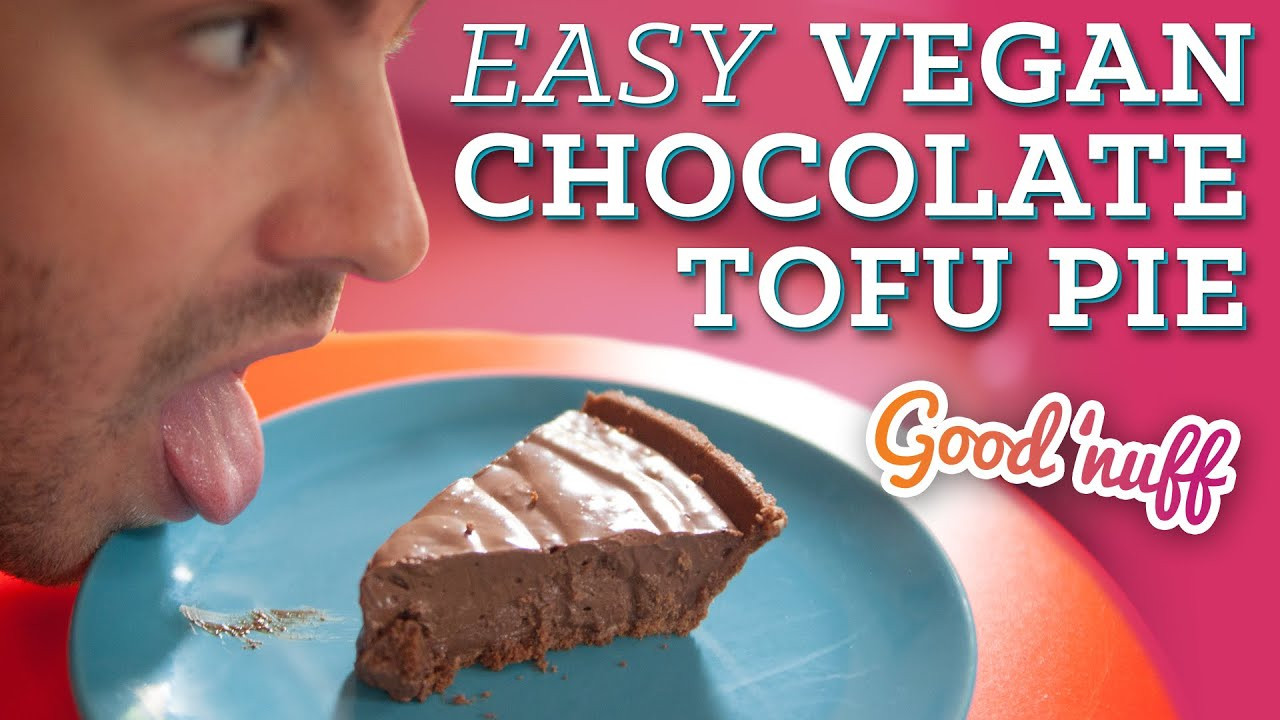 Vegan Chocolate Pie No Tofu
 EASY VEGAN CHOCOLATE TOFU PIE