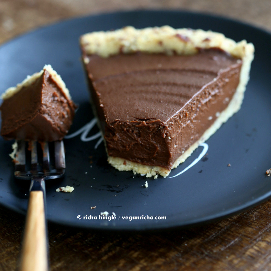 Vegan Chocolate Pie Recipe
 Vegan Chocolate Pumpkin Pie with Almond Crust Vegan Richa