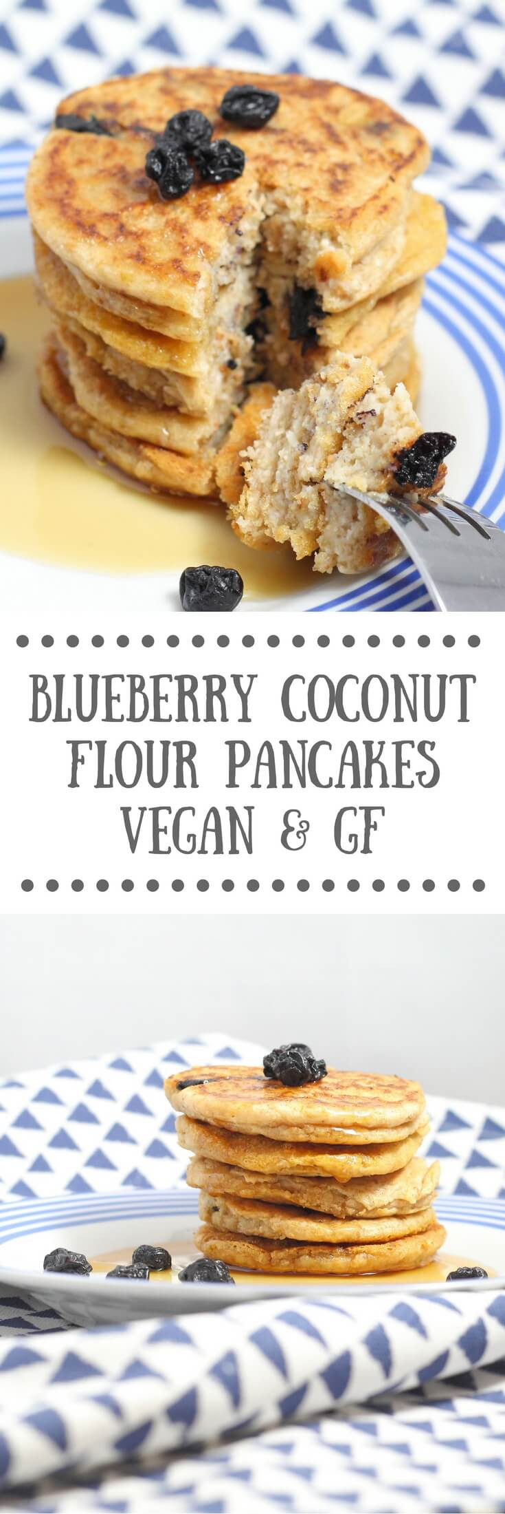 Vegan Coconut Flour Recipes
 Blueberry Coconut Flour Pancakes