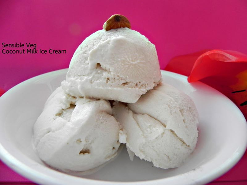Vegan Coconut Milk Ice Cream Recipes
 Sugar free Vegan Vanilla Ice Cream using Coconut Milk
