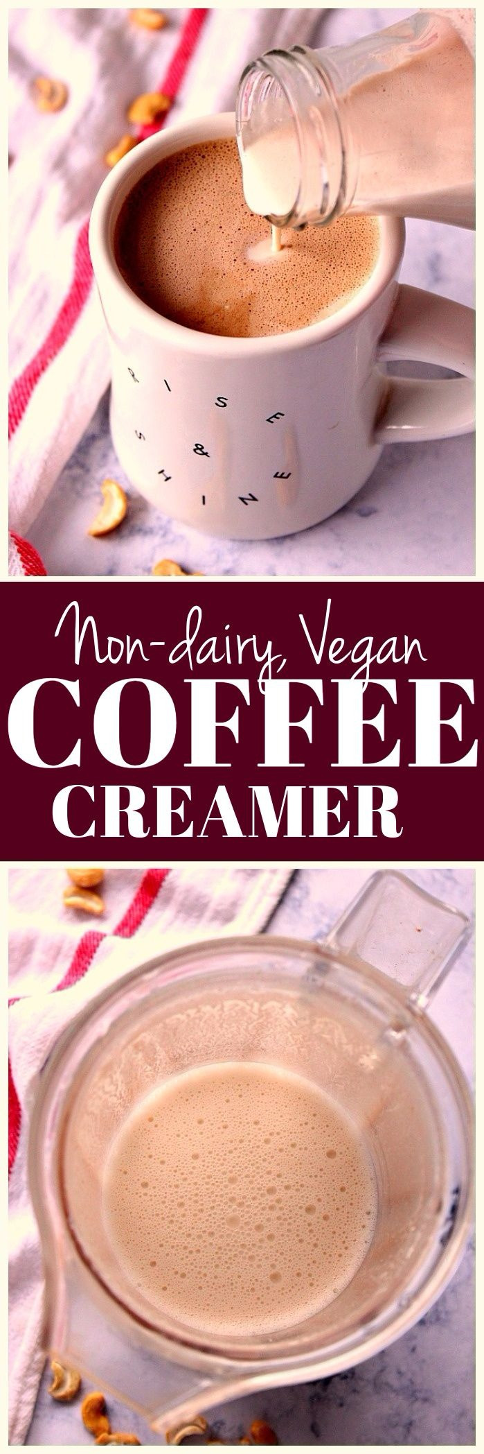 Vegan Coffee Recipes
 Cashew Coffee Creamer Recipe Vegan Crunchy Creamy Sweet