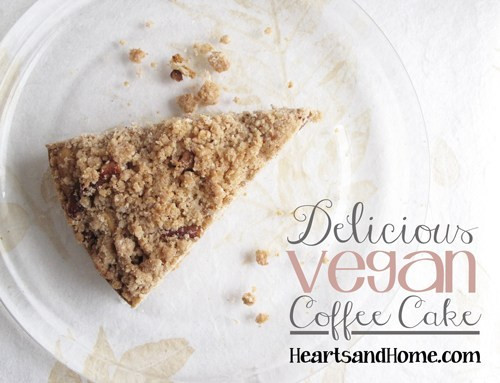 Vegan Coffee Recipes
 Deliciouse Vegan Coffee Cake Recipe