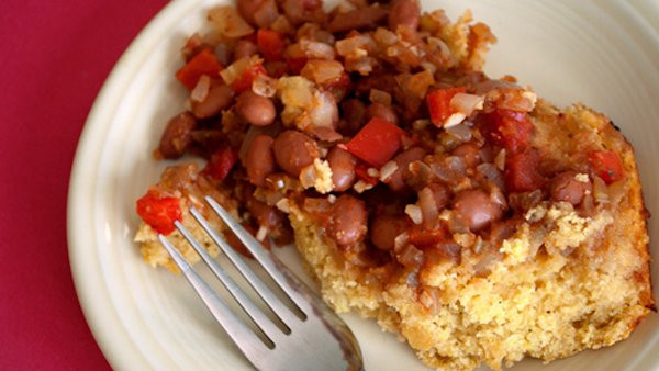 Vegan Cornbread Casserole
 Vegan Dinner Recipe Cajun Cornbread Casserole