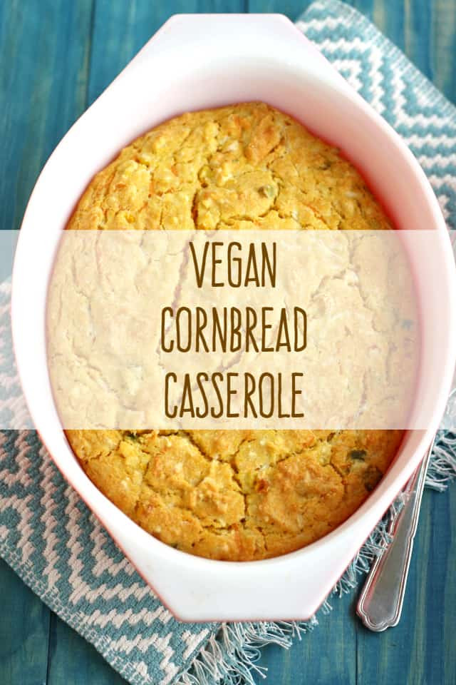 Vegan Cornbread Casserole
 Vegan Cornbread Casserole The Pretty Bee