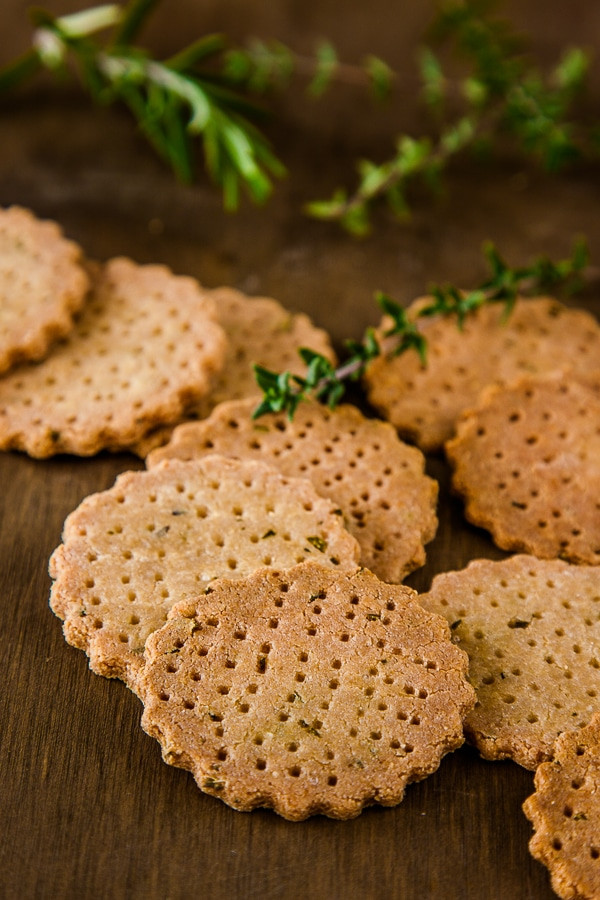 Vegan Cracker Recipes
 Herb and Garlic Amaranth Crackers recipe
