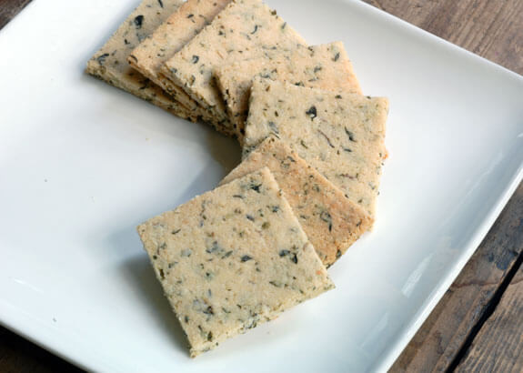 Vegan Cracker Recipes
 Vegan Herb Crackers
