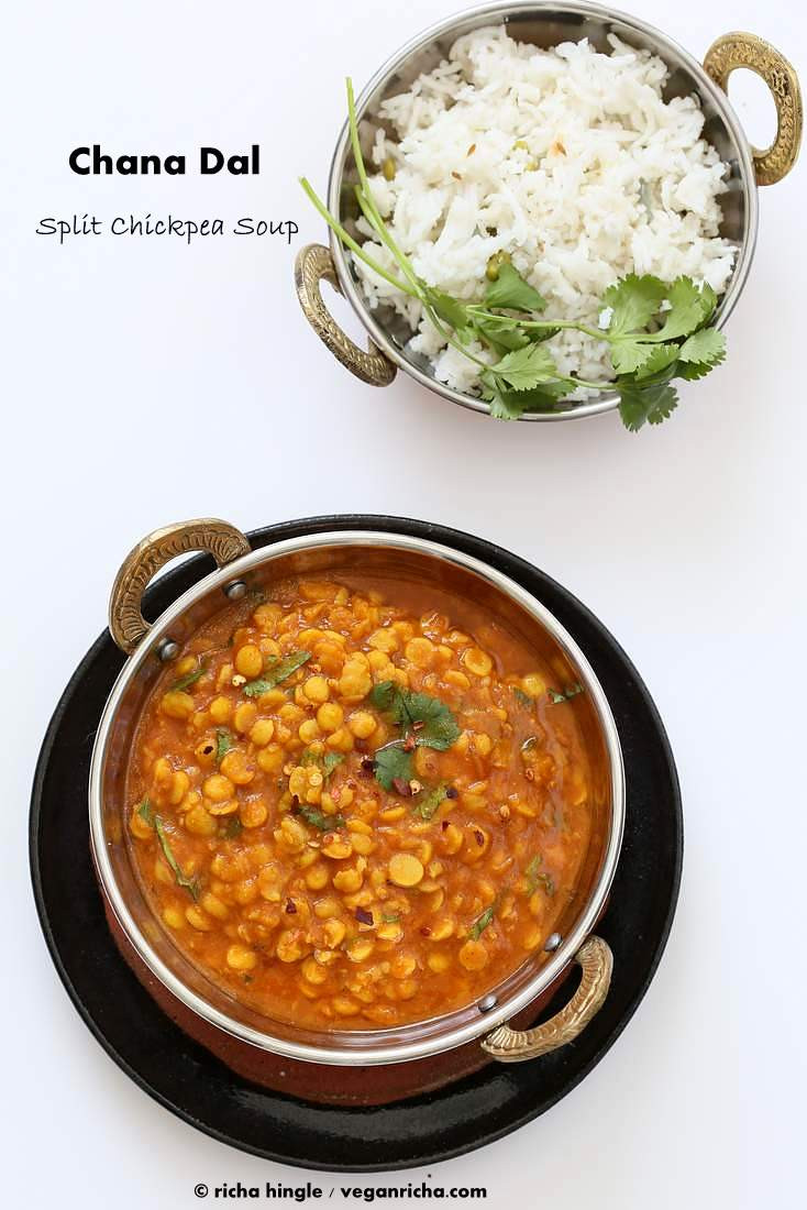 Vegan Dal Recipes
 Easy Chana Dal Recipe Split Chickpea Soup Vegan Richa