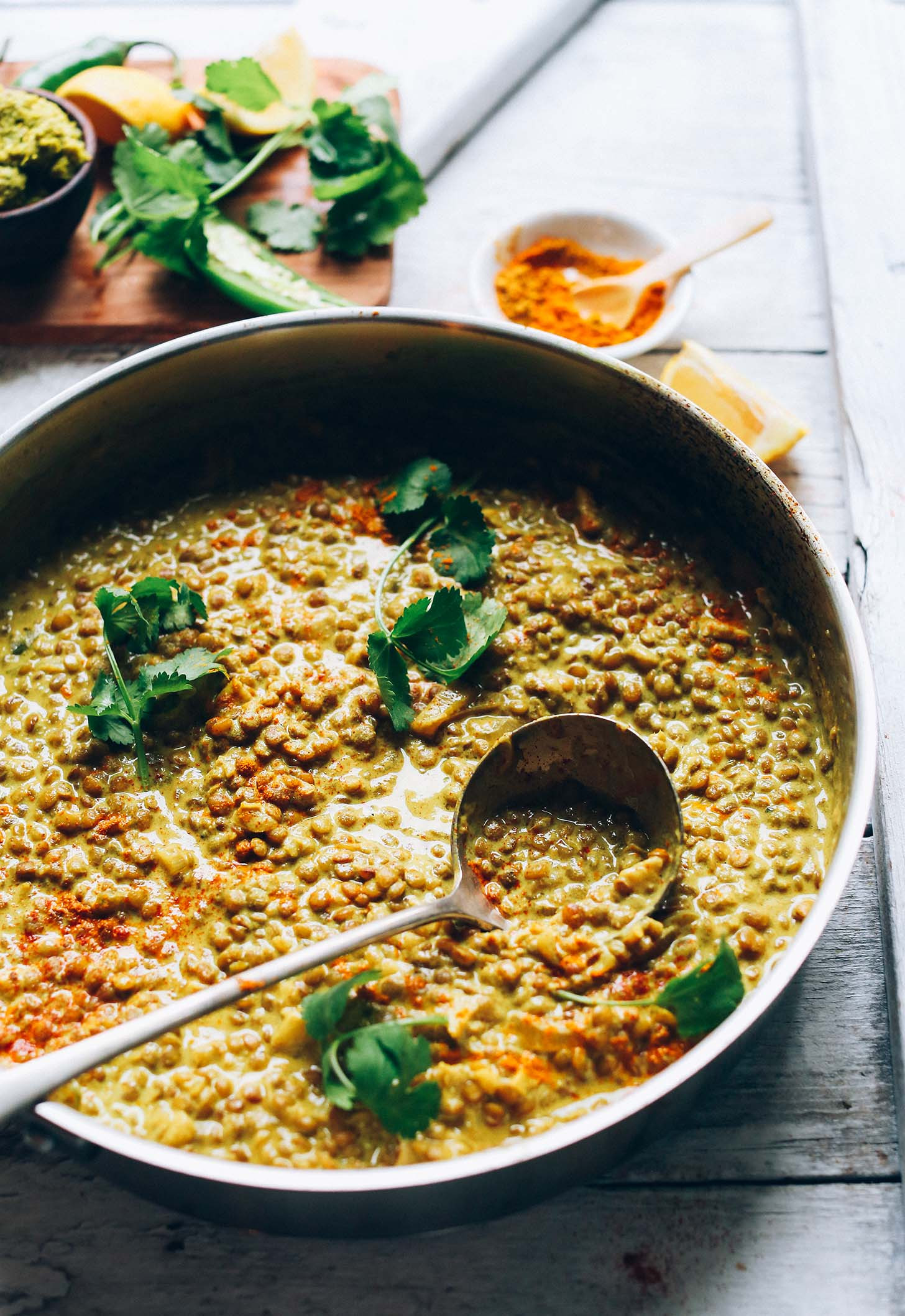 Vegan Dal Recipes
 1 Pot Lentil Dal