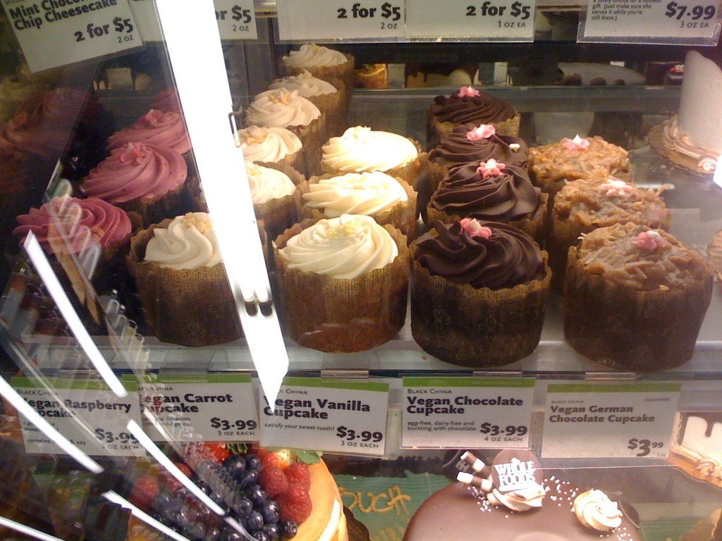 Vegan Desserts At Whole Foods
 Vegan cupcakes Whole Foods SF Debs